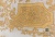 Тюль "АРАГОН" Панно с короной Арт 161117-GB201-04 размеры 275х290 Цвет Золото бархат Италия