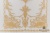 Тюль "АРАГОН" Панно с короной Арт 161117-GB201-04 размеры 275х290 Цвет Золото бархат Италия