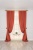 Ткань СИМФОНИЯ Арт B-6491-19116 Цвет Бордо раппорт 1х1.5см ширина 280см Италия