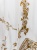 Тюль "САЛЛИВАН" Панно Арт 7737-1Y размеры 300х325 Цвет Ант.Золото сетка Крем Индия