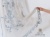 Тюль "ДИЗОН" Панно Арт 7745-1YU размеры 180х330 Цвет Голубой сетка Крем Индия