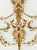 Тюль "Принцесса Сиси" Панно Арт 5831-3 апплик. из бархата 300*300см Цвет Золото высота  Италия