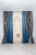 Комплект готовых штор с подшторником "Тринити" Арт MDK440 Gri-01 Цвет Тем.сер/Голуб 130х300см