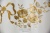 Тюль "МОЛИЗЕ" Арт 18124-3 Цвет Золото/серебро раппорт 95см высота 315см Италия