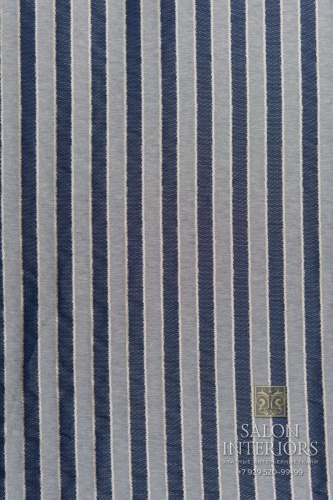 Ткань "Диксон" полоска Арт MDK 514 LY-01 Цвет Синий шир.140см Германия
