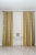 Комплект готовых штор на ленте "Кельвин" Арт S10186-1-50001-4 Цвет Золото 280х300см