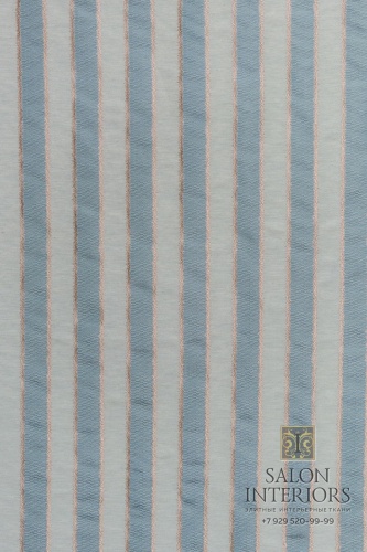 Ткань "Диксон" полоска Арт MDK 514 C-01 Цвет Бирюзовый шир.140см Германия