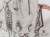 Тюль "АНАСТАСИЯ" Панно Арт 160624-GB201-68 размеры 270х270 Цвет Серый бархат Италия