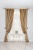 Комплект готовых штор на ленте "Сатен" Арт 11164-09-6065-4 Цвет Золото 280х290см