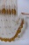 Тюль "Адель" Арт 26849-2 Цвет Золото рапп 21см высота 340см Франция