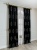 Комплект готовых штор на ленте "Голливуд" Арт ZF-528-21-Z9171-4 Цвет Черный 130х290см
