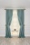 Ткань СИМФОНИЯ Арт B-6491-19115 Цвет Бирюзовый раппорт 1х1.5см ширина 280см Италия