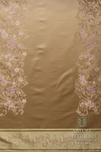 Ткань "Мануэль" Панно Арт SILK-2 Цвет Золото размер 140x320 Италия