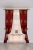 Ткань "Жаклин" шелк Арт PTS 10910-2 Цвет Бордо Ширина 140см Испания