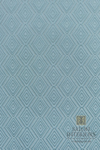 Ткань "Брита" ромб Арт MDK 533 C-01 Цвет Бирюзовый шир.140см Германия