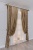 Комплект готовых штор без тюля "БАРХАТ ХБ" Арт 11167-43-D-7588 Цвет Золото 280х295см