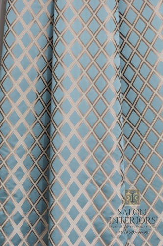 Ткань "Фанки" Арт MDK 517 C-01 Цвет Бирюзовый шир.140см Германия
