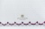 Тюль "Турон" Арт 27608B-56 Цвет Фиолетовый рапп 23см высота 305см Франция