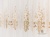Тюль "БРИАНА" Арт RS01A531-A Цвет Золото/крем рапп 62см выс 295см Италия