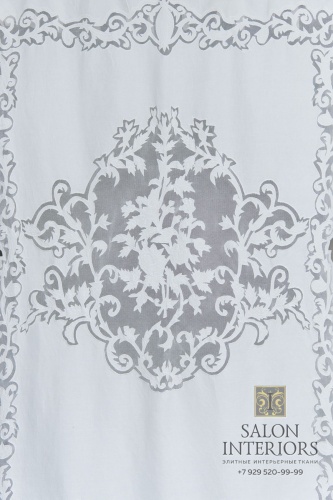 Ткань "НЕЙСА" Панно Арт 1258-1 Цвет Белый лен размеры 130х330см Индия