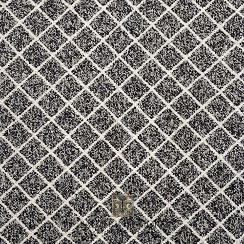 Ткань ЭСМИ клетка Арт TFT2070-V1603 Цвет Черный выс.300 см Германия