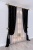 Комплект готовых штор на ленте "Кензо" Арт BHR-04-Z9171-4 Цвет Черный 120х310см