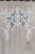 Ткань "ДИВЬЯ" Панно Арт 1245-1 Цвет Тем.бежевый лен размеры 140х300см Индия