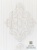Тюль "ДВОРЕЦ В ВЕРСАЛЕ" Панно Арт 07734-3Y размеры 300х325 Цвет Визон сетка Крем Индия