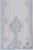 Тюль "ДВОРЕЦ В ВЕРСАЛЕ" Панно Арт 07734-2Y размеры 300х325 Цвет Голубой сетка Крем Индия