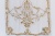 Тюль "САЛЛИВАН" Панно Арт 7737-1YU размеры 180х330 Цвет Ант.Золото сетка Крем Индия