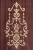 Ткань "СИРЕНА" Панно Арт 8357AW-148 Цвет Грязно-розовый бархат размеры 140х320 Италия
