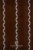 Ткань "АННЕТ" Арт 26548-3 Цвет Шоколадный рапп 31.5см ширина 140см Франция