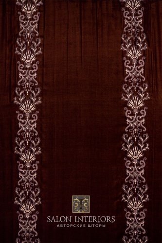 Ткань "КЕТРИН" Арт 26766-3 Цвет Фиолетовый Ширина 140см Франция